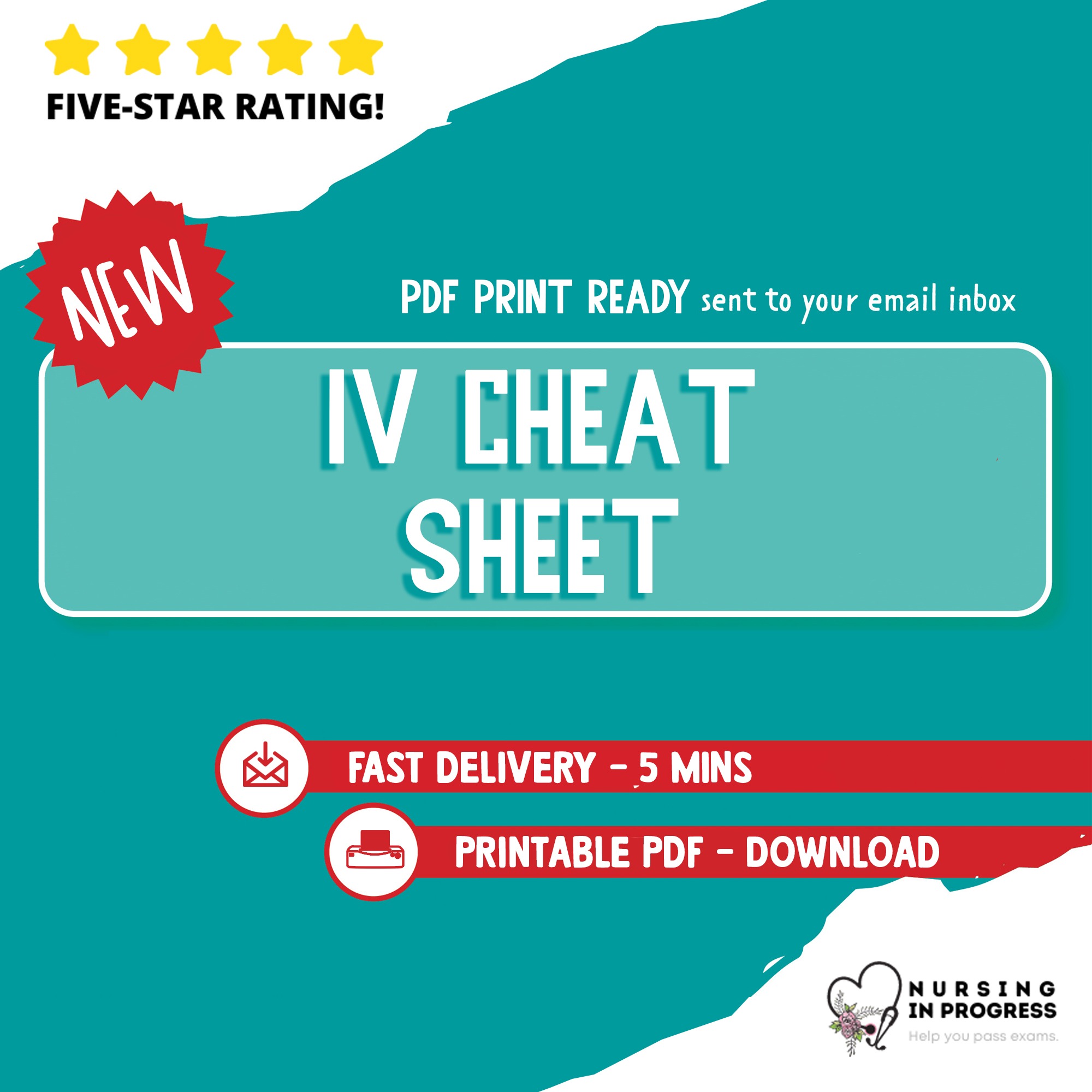 IV Cheat Sheet | 2 Pages | PDF