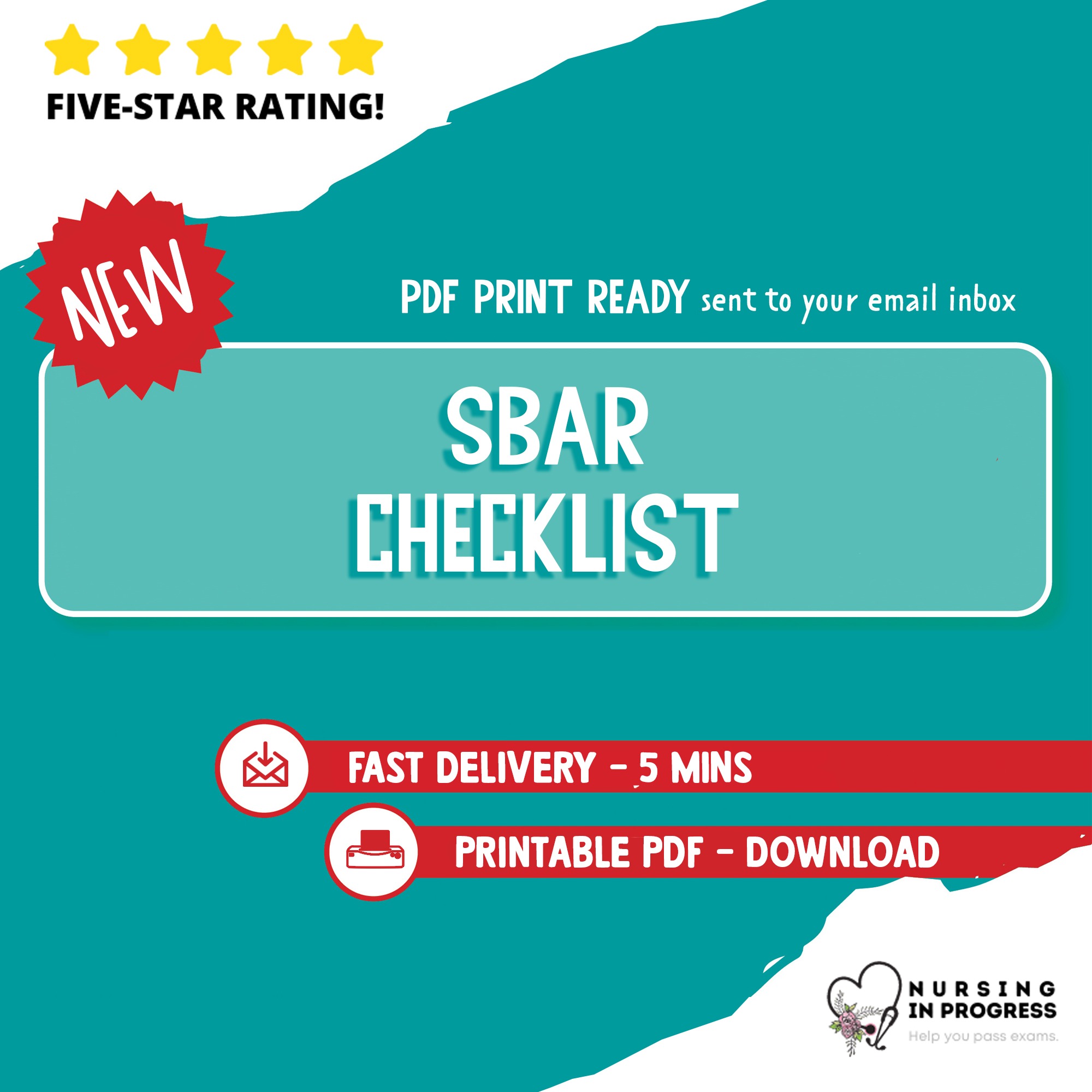SBAR Checklist | 2 Pages | PDF