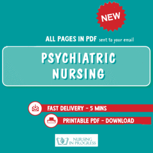 Psychiatric Mental Health Nursing Study Guide, Nursing Notes