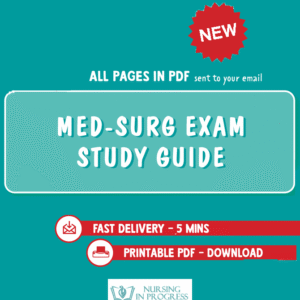 Med Surg exam Study Guide