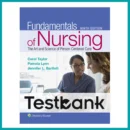 TEST BANK FOR FUNDAMENTAL OF NURSING FOR TAYLOR 9TH EDITION
