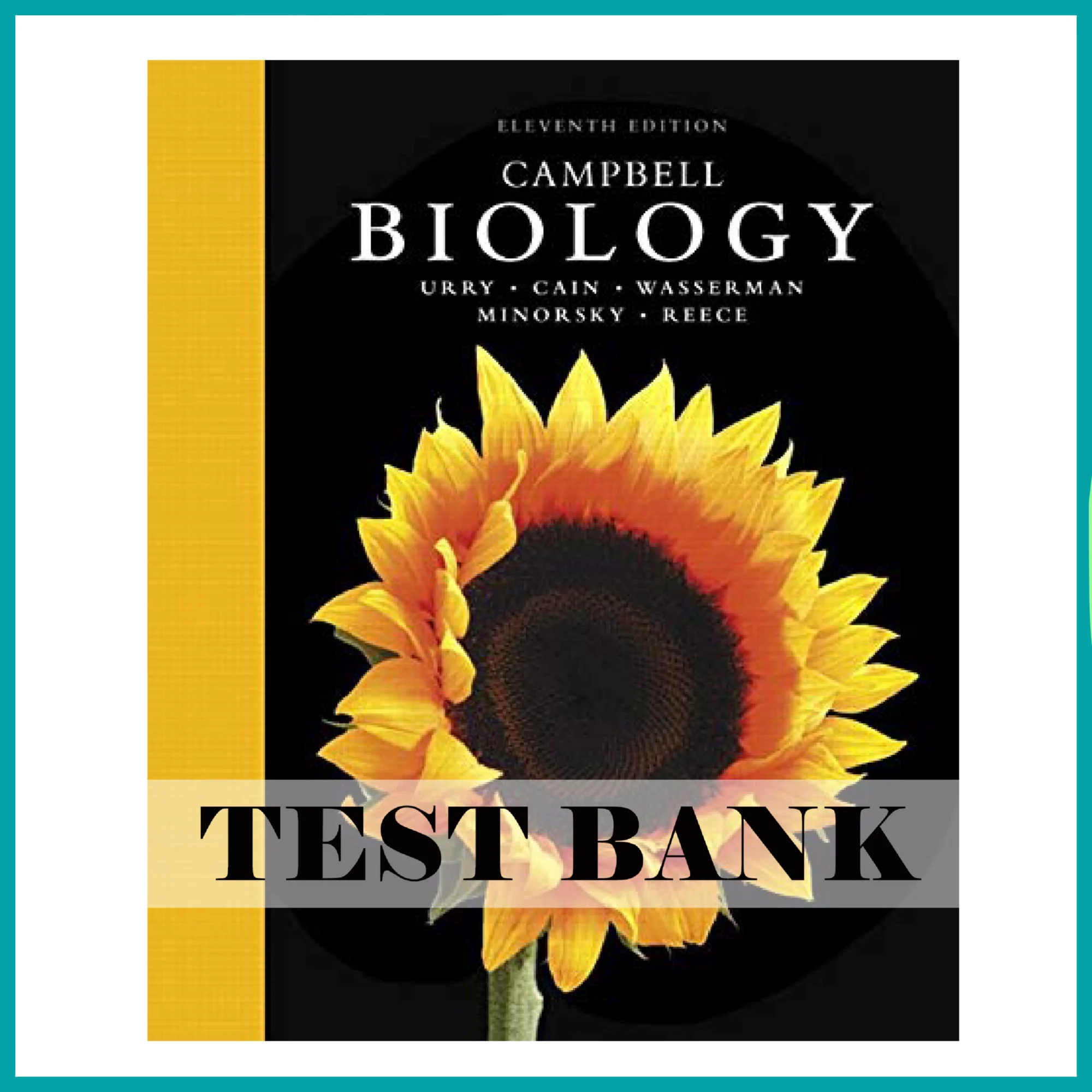 TEST BANK FOR CAMPBELL BIOLOGY 11TH REVISED EDITION