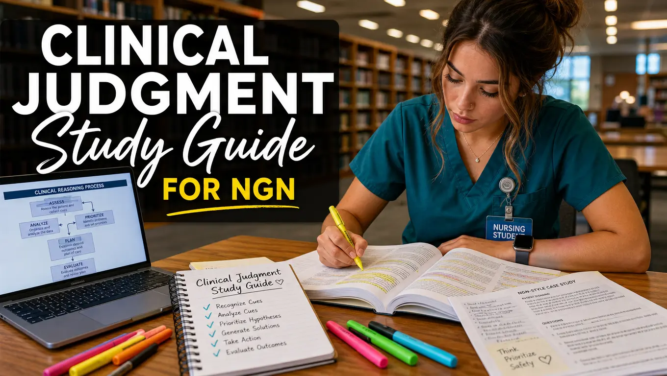 clinical judgment study guide - Clinical Judgment Study Guide for NGN