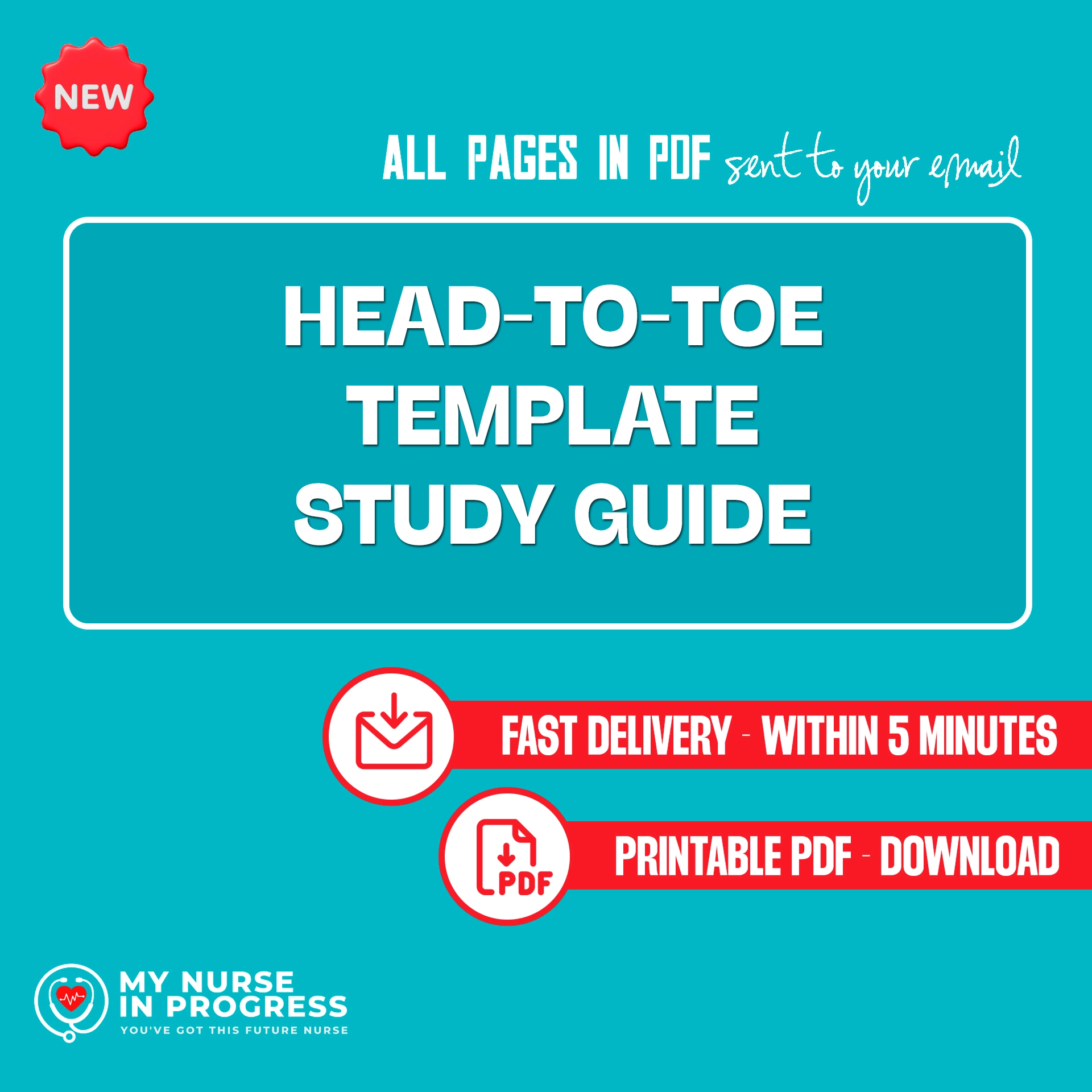 Head-to-Toe Template Nursing Assessment Study Guide