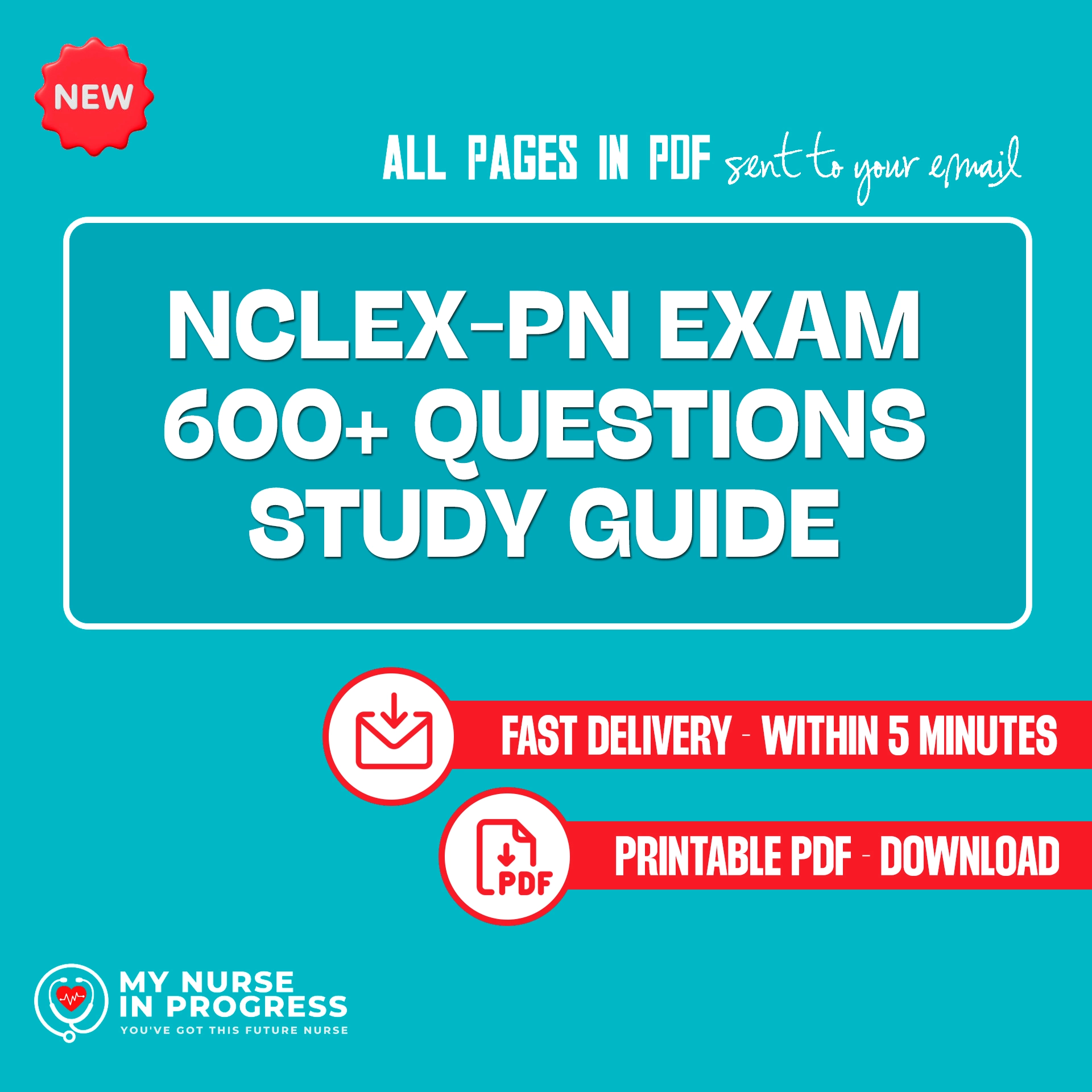 NCLEX-PN | 600+ sample questions | Study guides