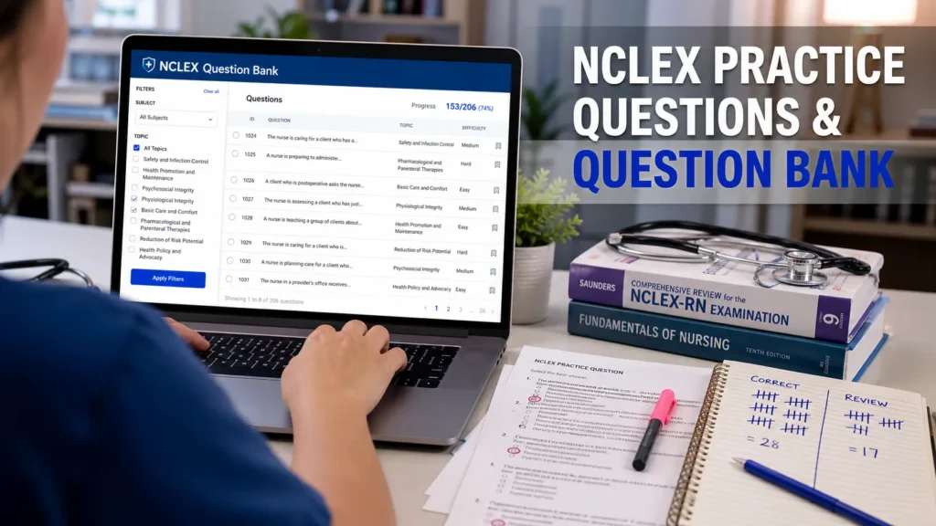 NCLEX practice questions - NCLEX Practice Questions & Question Bank