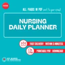 Nursing Daily Planner | 3 Pages | PDF