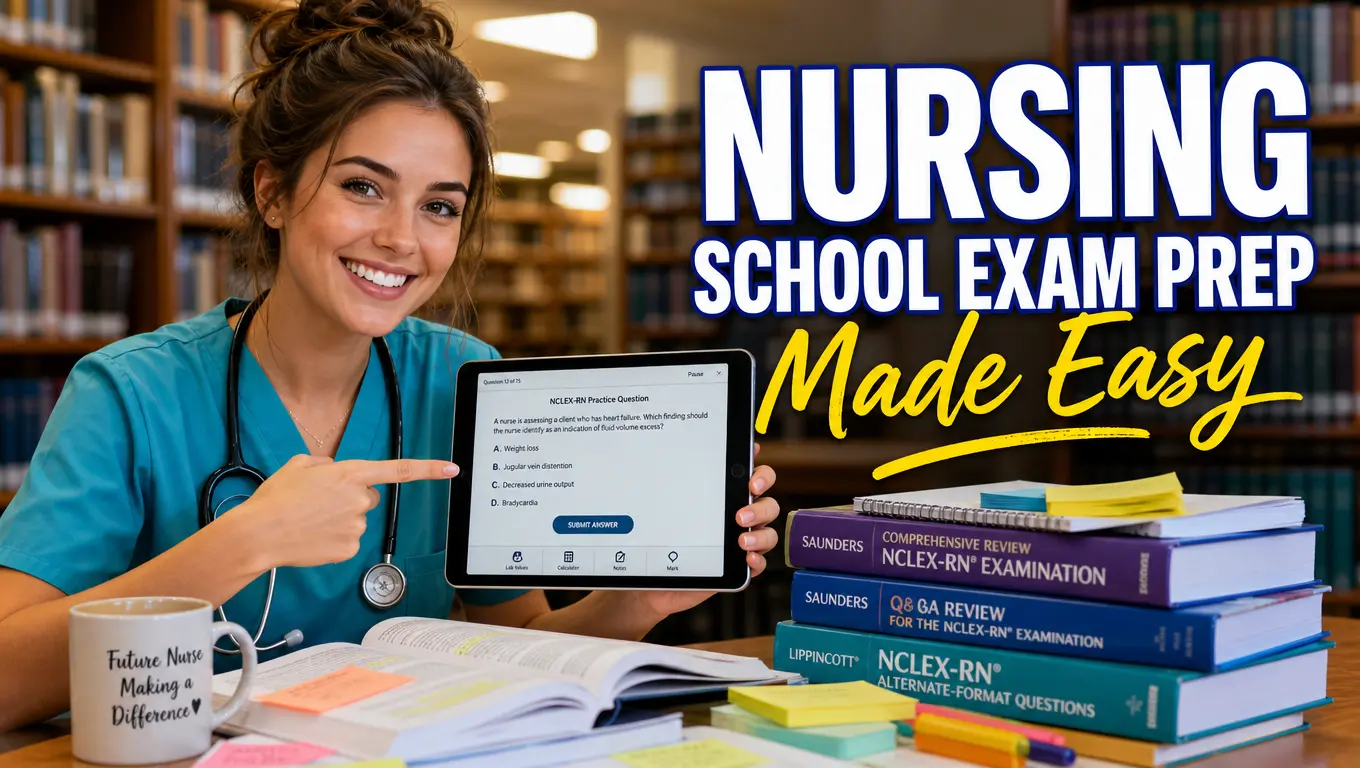 nursing school exam prep - Nursing School Exam Prep Made Easy