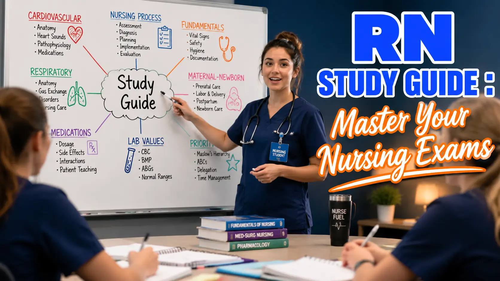 RN study guide - RN Study Guide: Master Your Nursing Exams