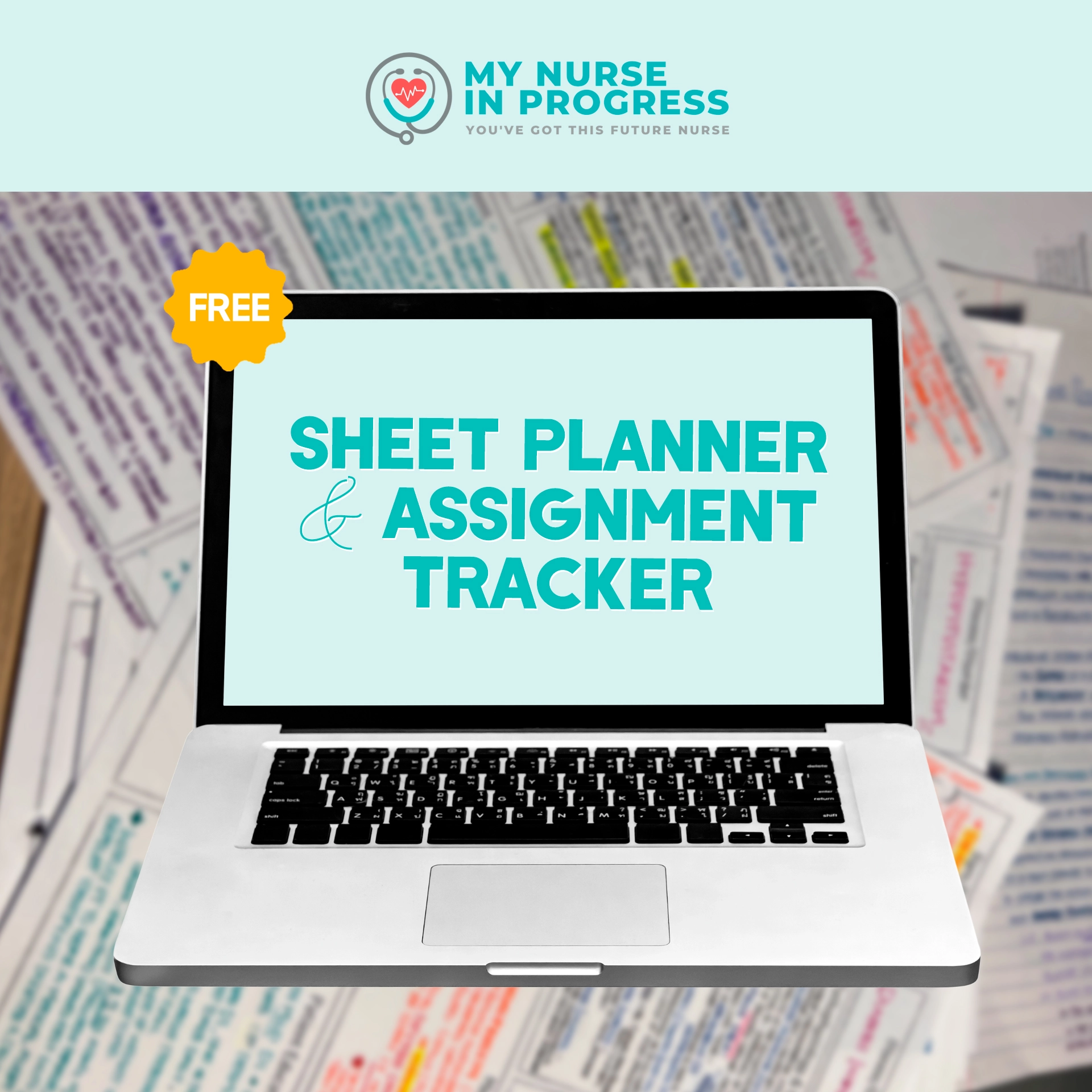 Printable Sheet Planner and Assignment Tracker - PDF Download