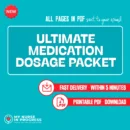 ULTIMATE Medication Dosage Packet | 23 Pages | PDF