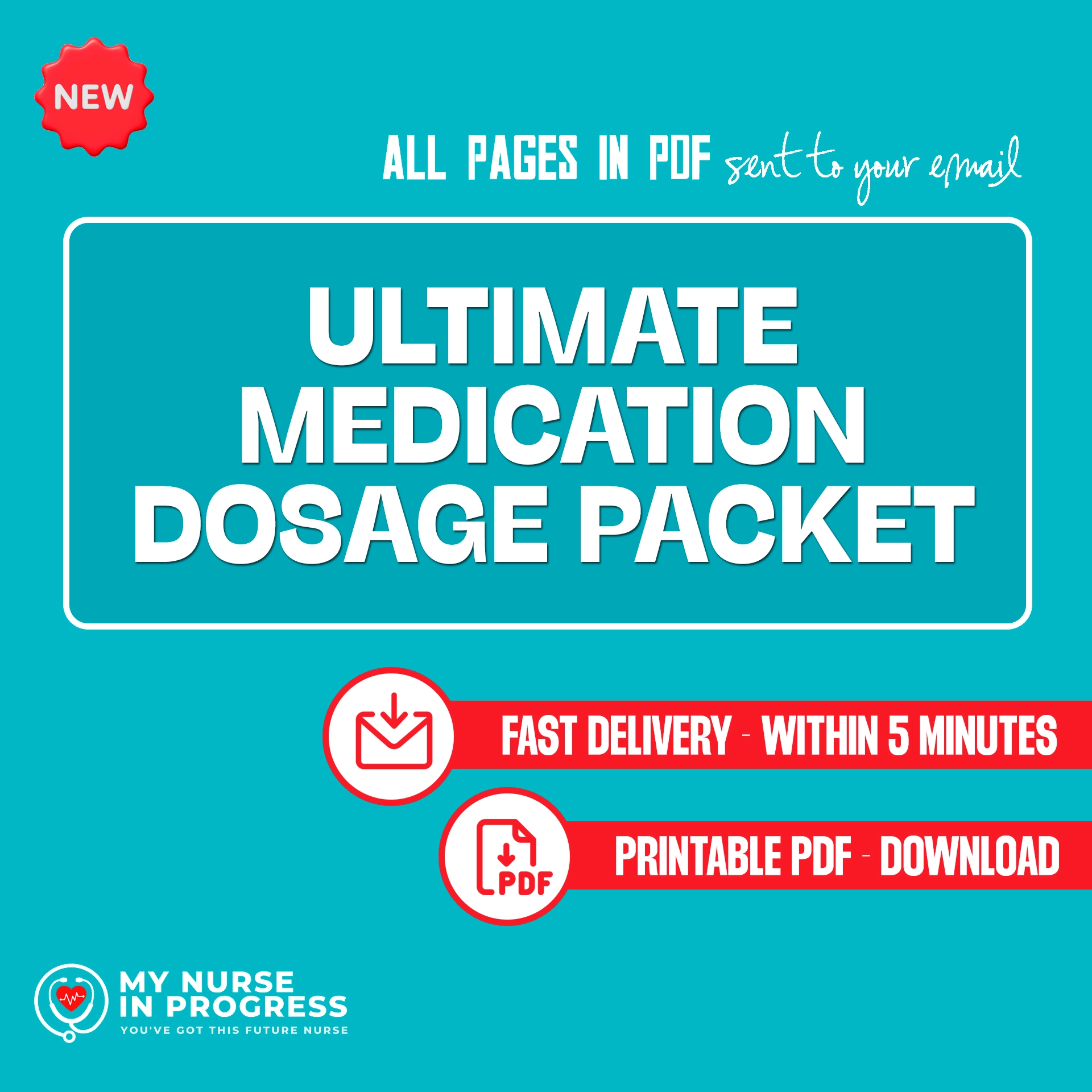 ULTIMATE Medication Dosage Packet | 23 Pages | PDF