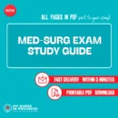 Med Surg exam Study Guide
